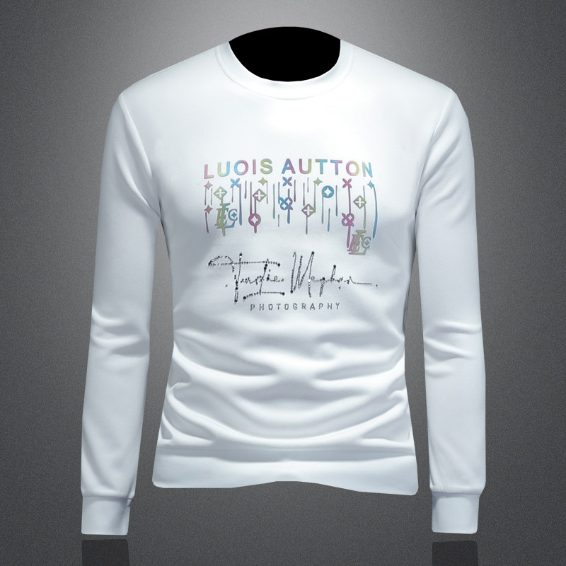 2025假模四季款男士圆领潮流刺绣时尚卫衣QT6012AFD1009Y-P125，男装卫衣，阿丰达