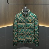 2025新款男士立领开衫时尚潮流羽绒服外套QT6012AFD7806-P310，男装羽绒服，阿丰达