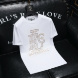 2026夏季新款品质丝光棉男潮流短袖T恤QT6012AFD2601T-P75，男装T恤，阿丰达