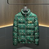 2025新款男士立领开衫时尚潮流羽绒服外套QT6012AFD7802-P310，男装羽绒服，阿丰达