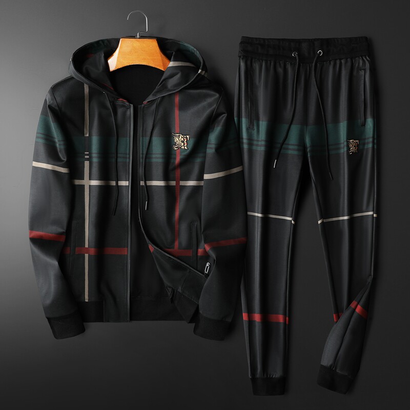 2026秋款潮流装男士长袖休闲运动套装可单卖QT3012AFD2223-P275，男装休闲套装，阿丰达