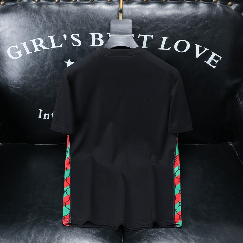 2026夏季新款高端品质丝光棉男潮流短袖T恤QT6012AFD61027T-P70,男装T恤,阿丰达
