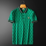 2024夏季新款高端品质丝光棉男士潮流短袖T恤QT6012AFD8529T-P80，男装T恤，钱塘6012(原3012)