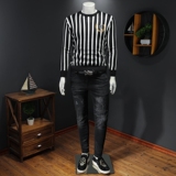 2024假模秋冬款新品男圆领潮流针织衫打底毛衣QT3012AFD5818-P105，男装针织衫/毛衣，阿丰达