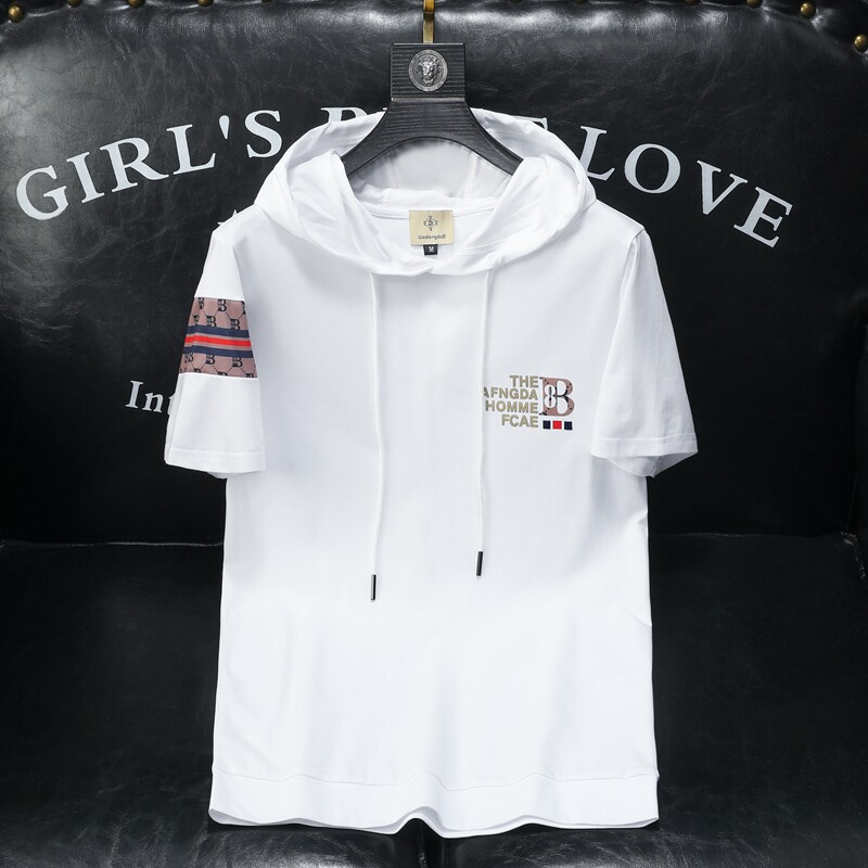 2026夏季新款高端品质丝光棉男士潮流短袖T恤QT6012AFD8514T-P80,男装T恤,阿丰达
