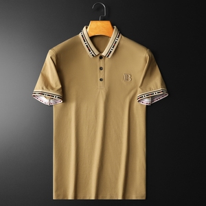 2024夏季新款高端品质丝光棉男士潮流短袖T恤QT6012AFD8526T-P80图片