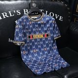 2024夏季新款高端品质丝光棉男士潮流短袖T恤QT6012AFD8377T-P70，男装T恤，钱塘6012(原3012)