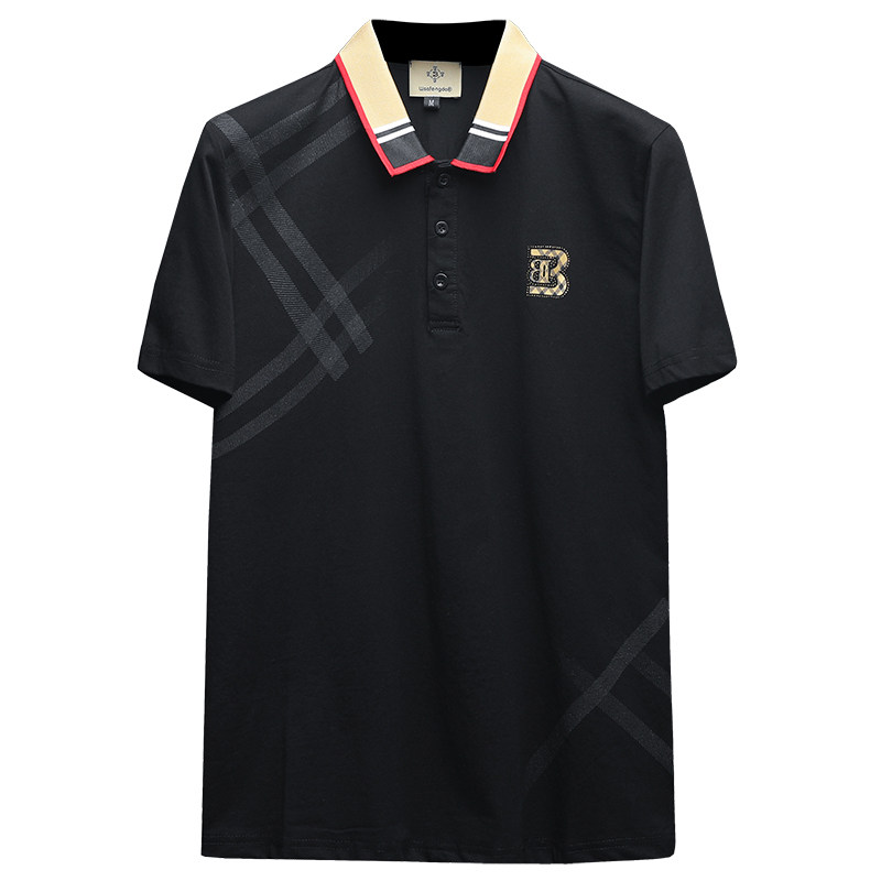 2024夏季新款高端品质丝光棉男士潮流短袖T恤QT6012AFD9908T-P80,男装T恤,阿丰达