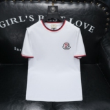 2026夏季新款品质丝光棉男潮流短袖T恤QT6012AFD2605T-P75，男装T恤，阿丰达