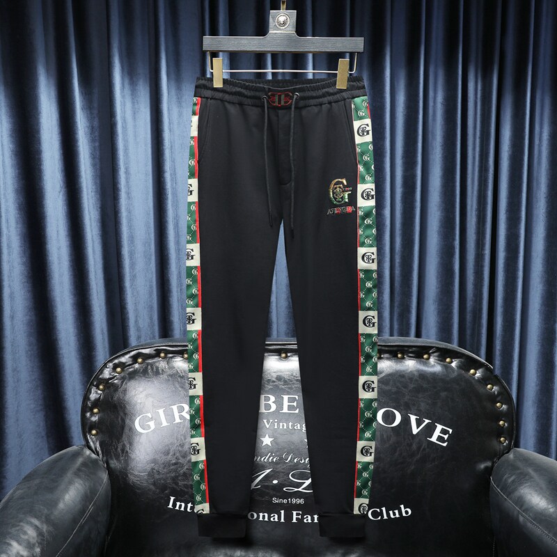 到5XL2026夏季新款高端品质男运动休闲长裤QT3012AFD9998K-P130,男装休闲裤,阿丰达