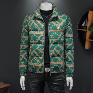 2025新款男士立领开衫时尚潮流羽绒服外套QT6012AFD7806-P310，男装羽绒服，阿丰达