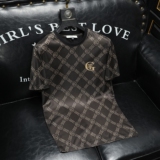 2026夏季新款高端品质丝光棉男潮流短袖T恤QT6012AFD2633T-P75，男装T恤，阿丰达