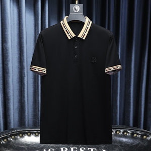 2024夏季新款高端品质丝光棉男士潮流短袖T恤 QT6012AFD8526T-P80图片