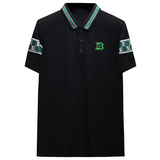 2024夏季新款高端品质丝光棉男士潮流短袖T恤QT6012AFD8527T-P80，男装T恤，钱塘6012(原3012)
