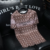 2026夏季新品质丝光棉男潮流短袖T恤QT6012AFD61032T-P70，男装T恤，阿丰达