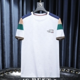 2026夏季新款高端品质丝光棉男士潮流短袖T恤QT6012AFD8531T-P75，男装T恤，阿丰达