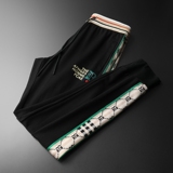 到5XL2026夏季新款高端品质男运动休闲长裤QT3012AFD8506K-P130，男装休闲裤，阿丰达