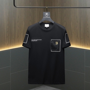 2026夏季新款品质丝光棉男潮流短袖T恤QT6012AFD2607T-P75图片