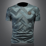 假模夏季新款高端品质丝光棉男士潮流短袖T恤QT3012AFD7096T-P70，商品下架区，钱塘6012(原3012)