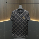 2026夏季新款高端品质丝光棉男潮流短袖T恤QT6012AFD2633T-P75，男装T恤，阿丰达