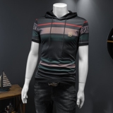 假模夏季新款高端品质丝光棉男士潮流短袖T恤QT3012AFD7002T-P80，商品下架区，钱塘6012(原3012)