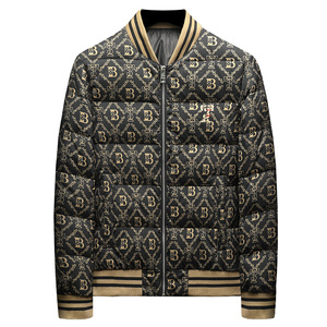 2026新款男士立领开衫时尚潮流羽绒服外套QT6012AFD7801-P300图片