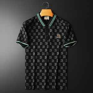2024夏季新款高端品质丝光棉男士潮流短袖T恤 QT6012AFD8529T-P80图片