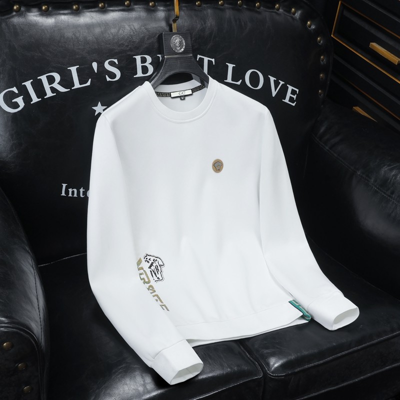 2026新款四季款男士圆领潮流刺绣时尚卫衣QT6012AFD9320Y-P125，男装卫衣，阿丰达