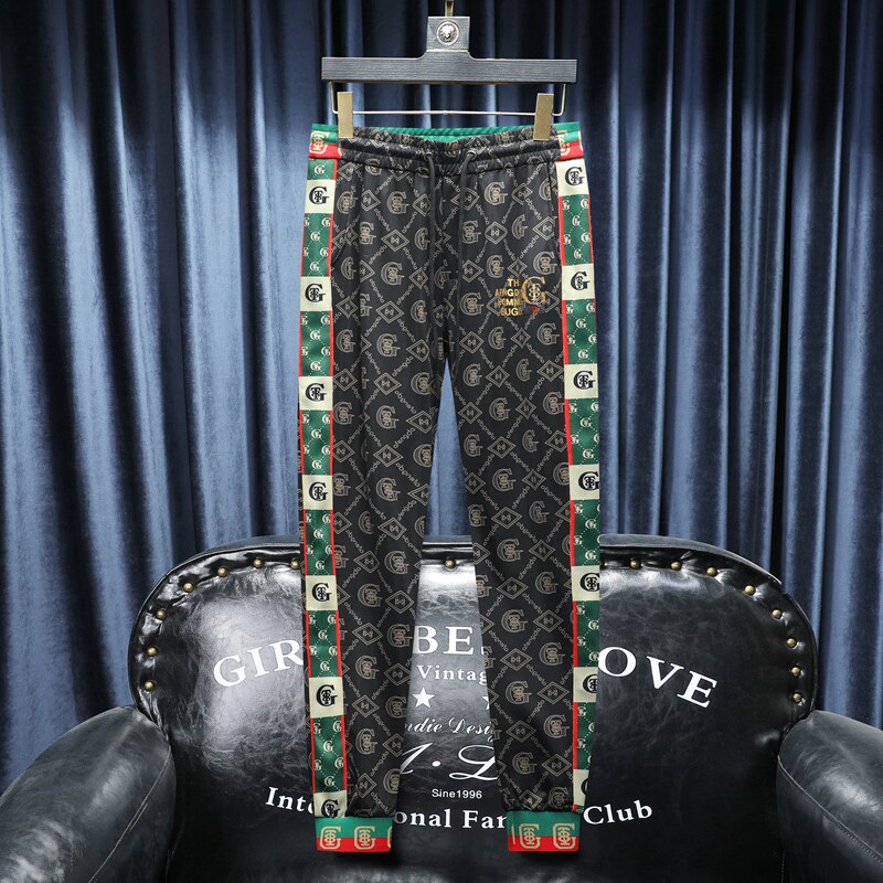 到5XL2024夏季新款高端品质男运动休闲长裤QT6012AFD9999K-P130,男装休闲裤,阿丰达