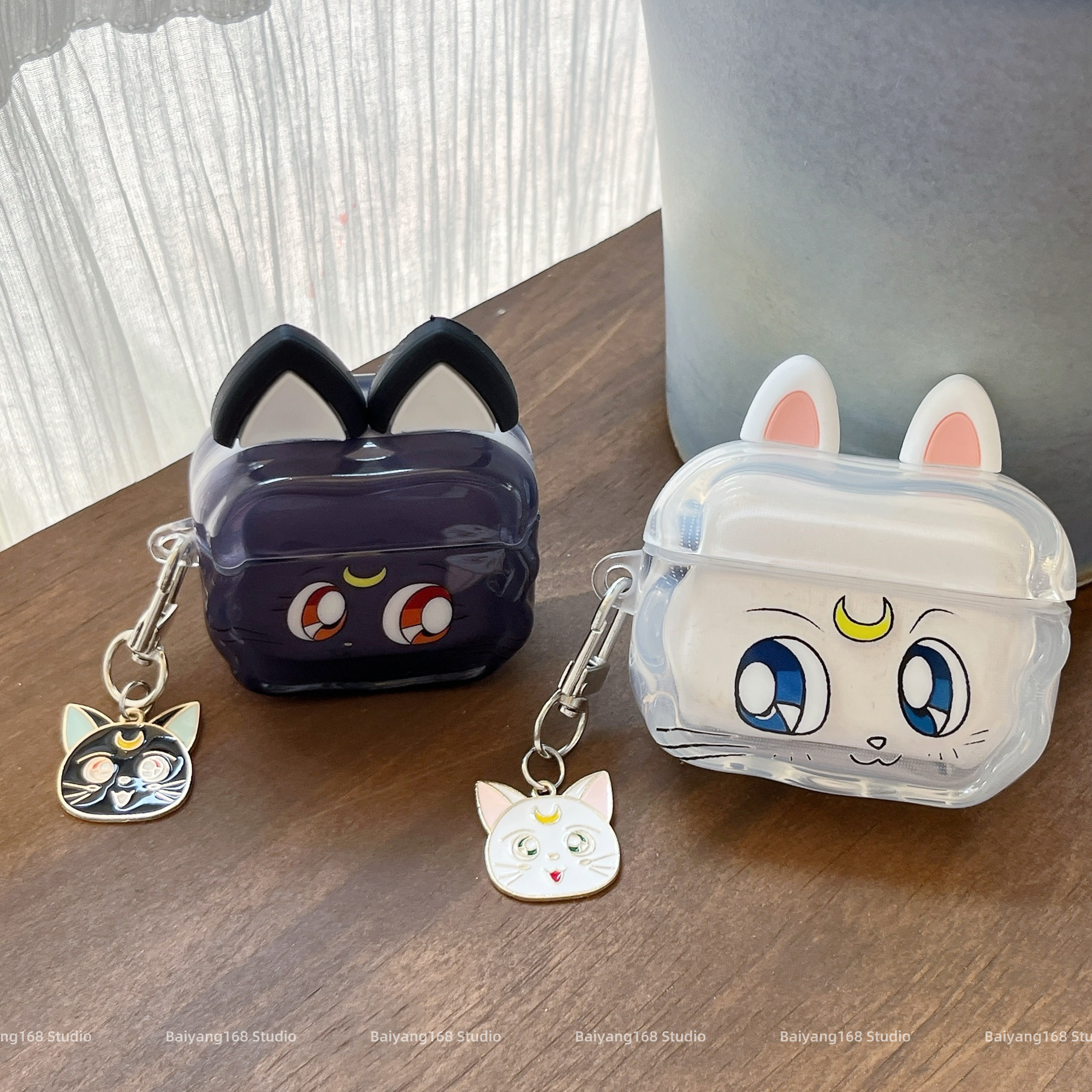 可爱美少女露娜猫适用airpods4代苹果蓝牙无线耳机保护套airpods1/2代硅胶软壳airpodspro3三代女生新款小众