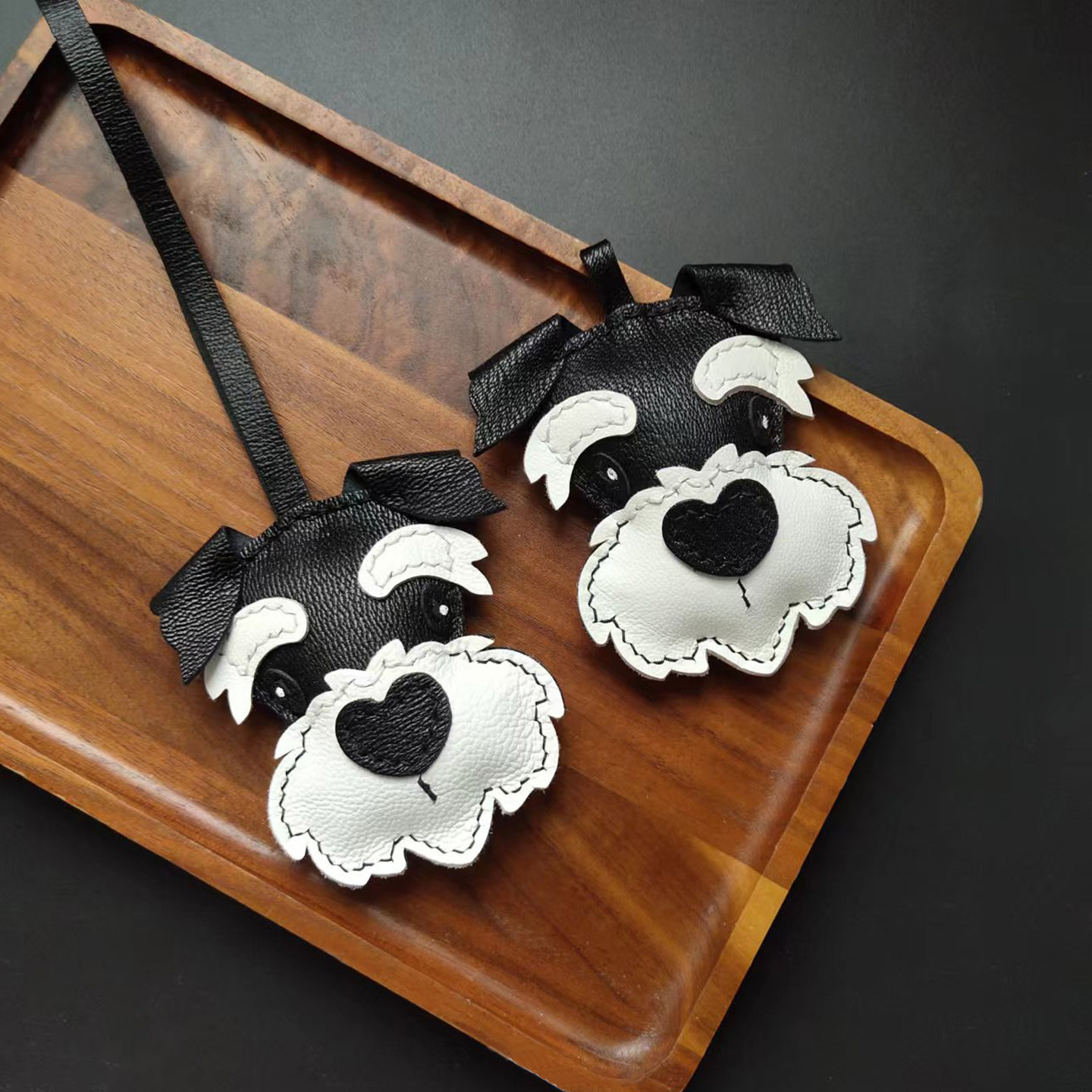 宠物狗狗雪纳瑞包挂饰包挂件配饰手工DIY真皮礼物可爱汽车钥匙扣,服饰配件/皮带/帽子/围巾,钥匙扣,淘宝优惠券,粉丝福利购,淘宝优惠卷