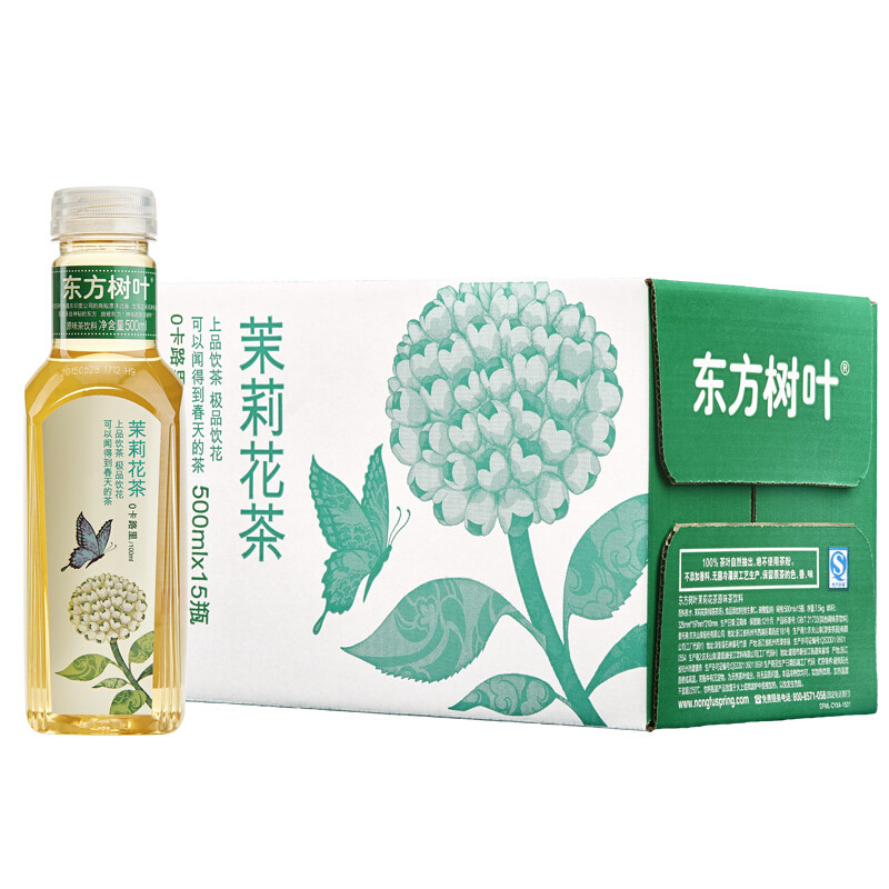 农夫山泉东方树叶茉莉花茶500ml图片