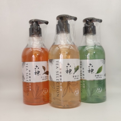六神沐浴露茗茶植萃去油舒缓保湿沐浴乳持久留香清雅茶香475ml