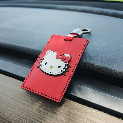 hellokitty适用特斯拉tesla钥匙套model3 modelY/S/X卡片保护套