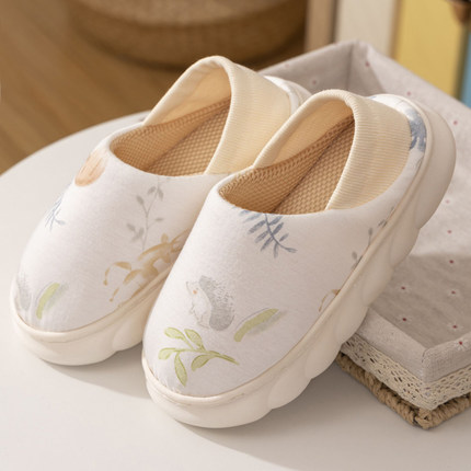 孕妇月子鞋夏季薄款防滑包跟软底产后产妇鞋厚底5月份6春秋7月份8