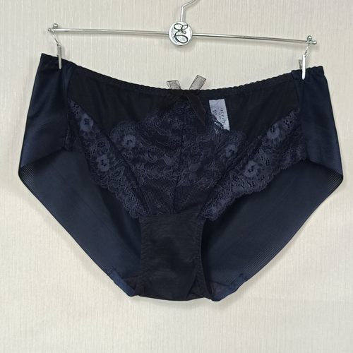 EBLIN女无痕蕾丝拼色蝴蝶机内裤