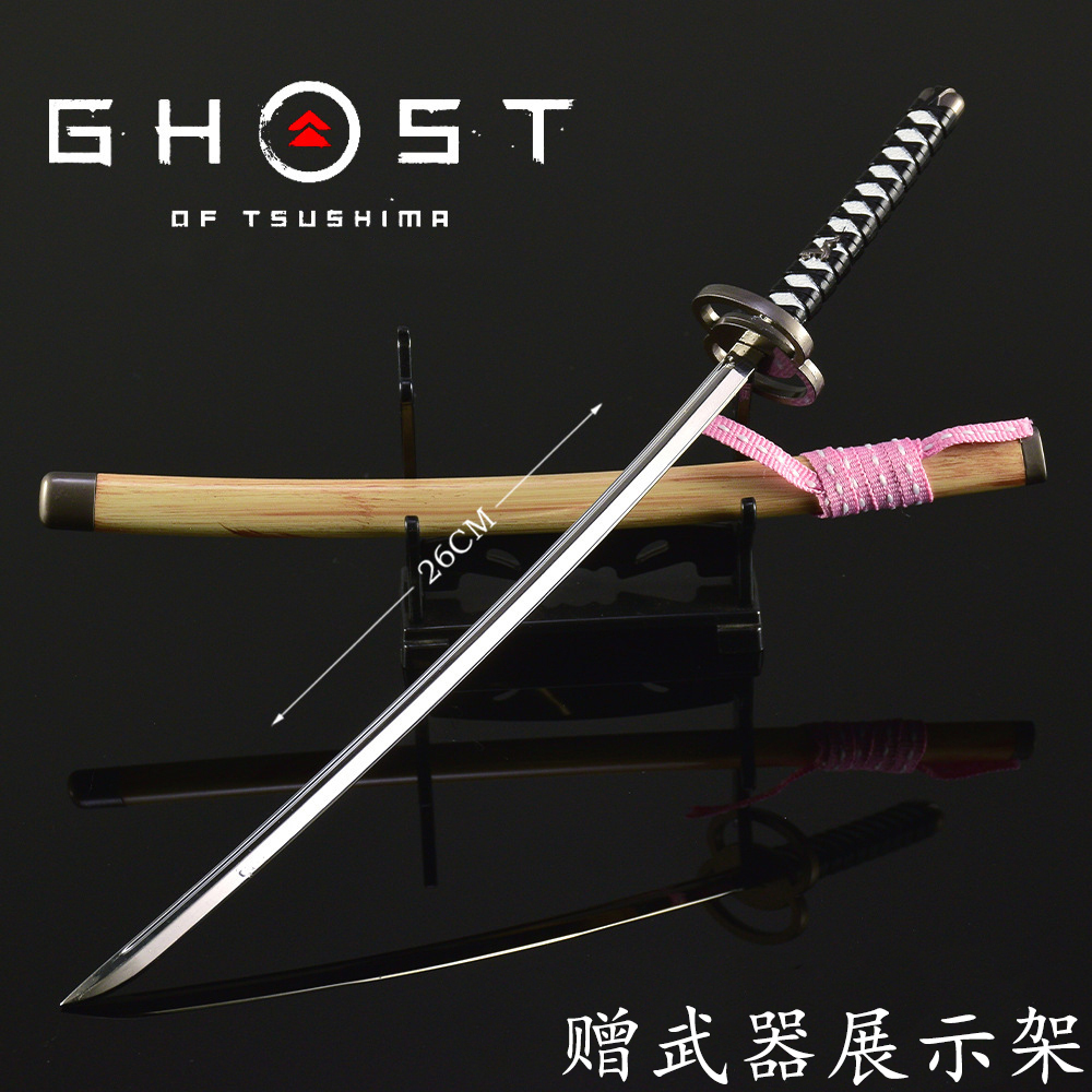 对马岛之魂不灭希望武士刀模型