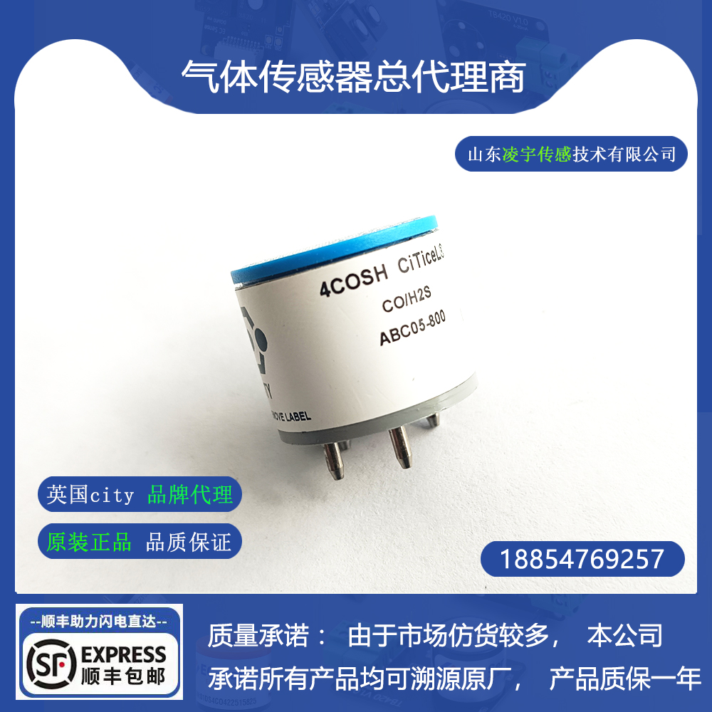 4COSH双气CO/H2S气体传感器GS+4DT PS241 PS245英国GMI原装检测仪