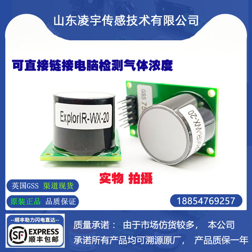 WX-20英国GSS ExplorlR-WX-100红外二氧化碳传感器ExplorlR-WX-60