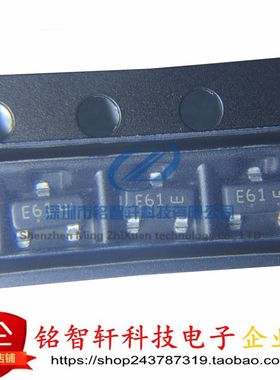 原装  LESDA6V1LT1G 丝印 E61 SOT23 贴片TVS二极管 6.1V  10只