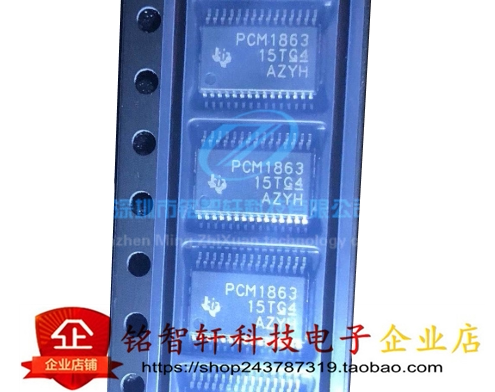 PCM1863DBTR PCM1863 TSSOP30 音频模数转换器芯片 原装进口