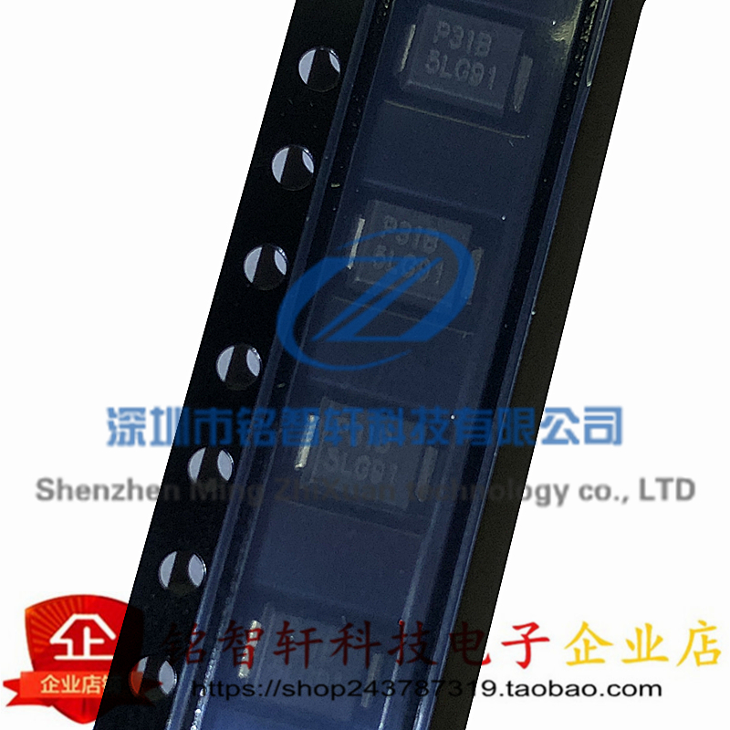 贴片TVS瞬变二极管 P3100SBLRP 3100 丝印 P31B SMB DO214AA 原装