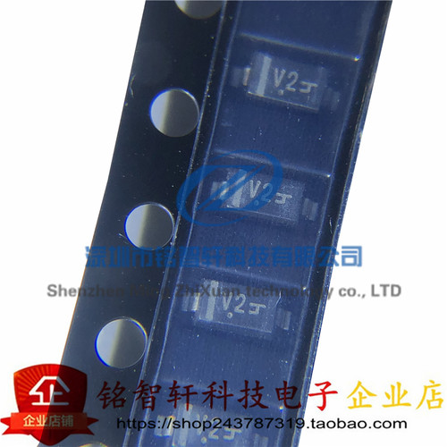 全新原装 MMSZ6V8T1G 丝印 V2 SOD123 1206 贴片稳压二极管 6.8V