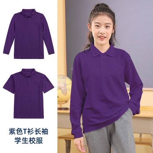 亚伯达中小学生校服T恤