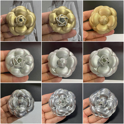 新款多款式高端银色羊纹面料