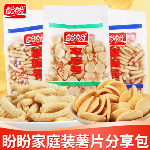 盼盼家庭号薯片虾条100g