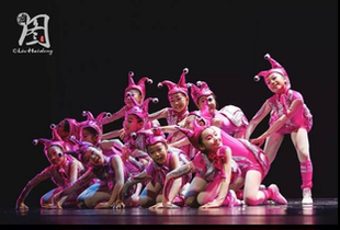 六一儿童节第十届小荷风采动物表演服卡通连体长袖COS演出服儿童