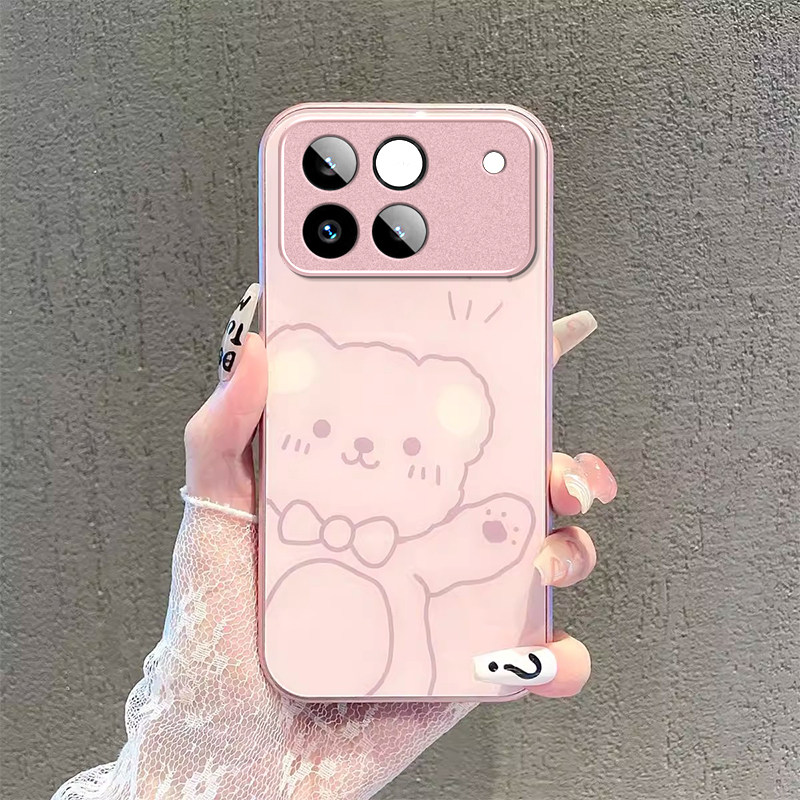 适用荣耀WIN小熊手机壳honor摄像头WINRT全包防摔保护套简约高级感专用品新款男女轻奢风高端系列创意小众