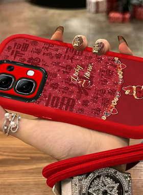 适用A6GT闪福葫芦OPPOA97手机壳A96/A95本命年A93S新款A72女58X防摔32保护套A5PRO马年A3i全包A2M/A1红色2026