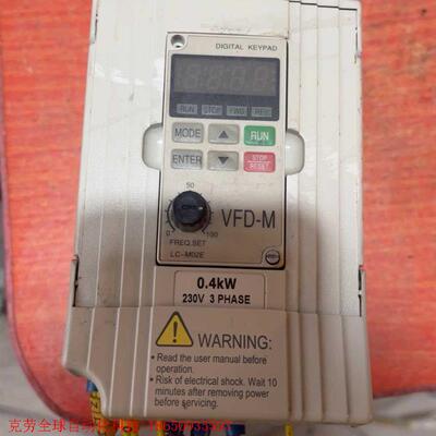 0.4kw,220v台达变频器vfd004m23a,实拍图,